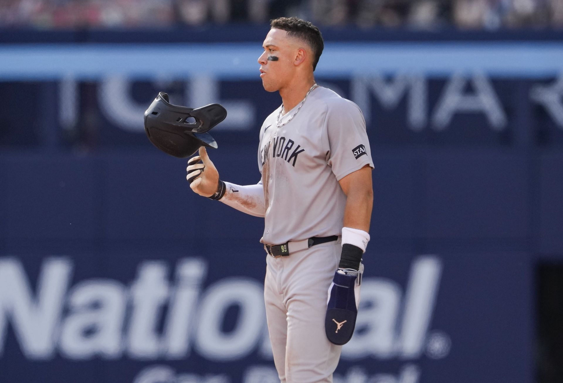 Aaron Judge in action against Toronto Blue Jays - Source: Getty